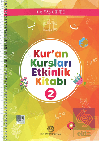Kur'an Kursları Etkinlik ve Öğretici Kitabı 2 (4-6