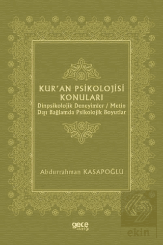 Kur'an Psikolojisi Konuları