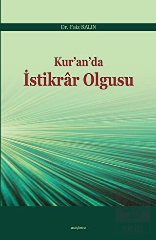 Kur'an'da İstikrar Olgusu