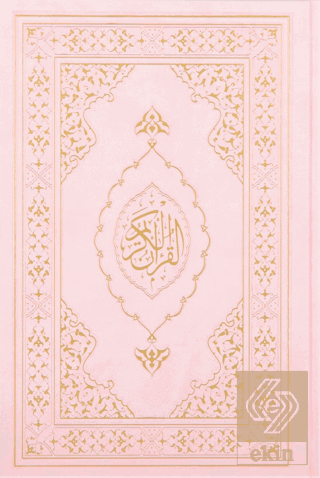 Kuranı Kerim Orta Boy Termo Deri Toz Pembe