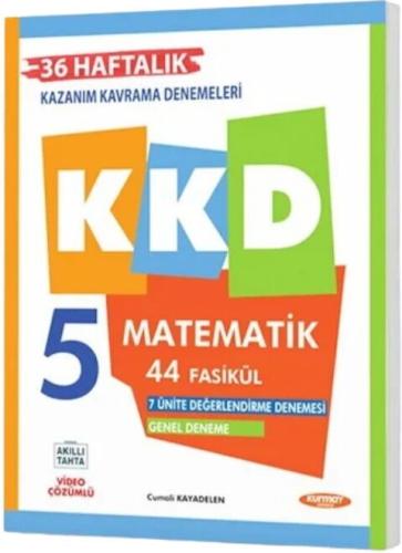 KKD 5. Sınıf Matematik Haftalık Kazanım Kavrama De