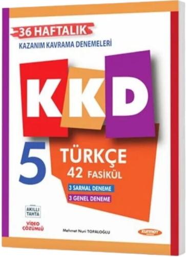 5. Sınıf Türkçe KKD 42 Fasikül Haftalık Kazanım De