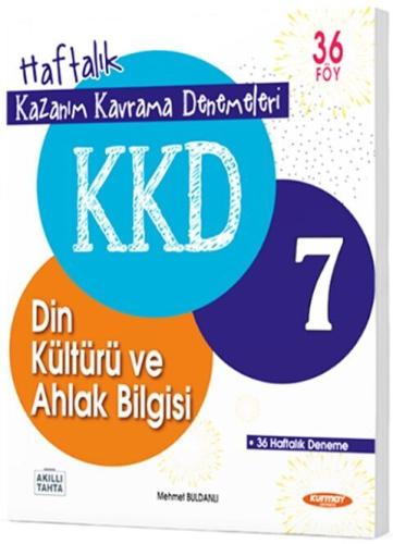 Kurmay ELT 7. Sınıf Din Kültürü ve Ahlak Bilgisi KKD Haftalık Kazanım Kavrama Denemeleri