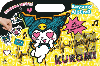 Kuromi - Çıkartma Hediyeli Boyama Albümü