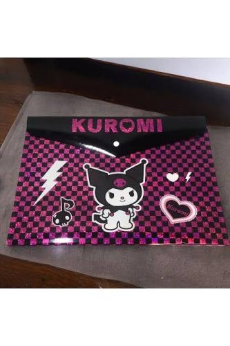 Kuromi Çıtçıtlı Dosya Satın Al - ekinkitap.com