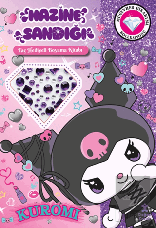Kuromi - Hazine Sandığı (Taç Hediyeli Boyama Kitabı)