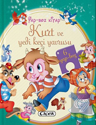 Kurt ve Yedi Keçi Yavrusu Yap-Boz Kitap
