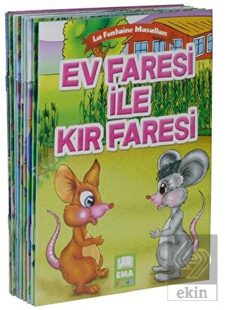La Fontaine Masalları (10 Kitap Takım - Küçük Boy)