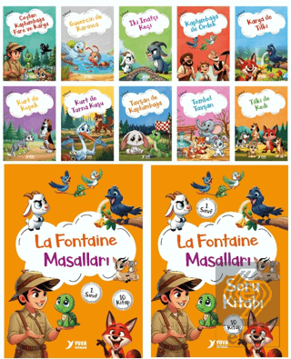 La Fontaine Masalları (10 Kitap)