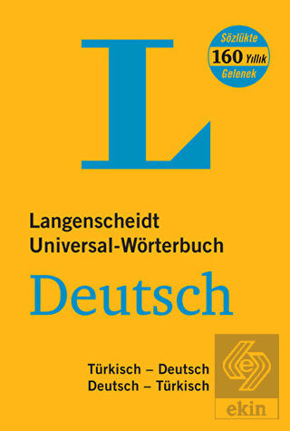 Langenscheidt Universal-Worterbuch Türkisch Türkis