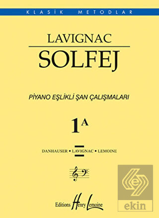 Lavignac Solfej 1A - Büyük Boy