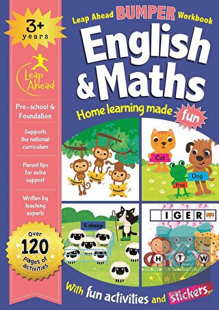 Leap Ahead Bumper Workbook: 3+ Years English and M