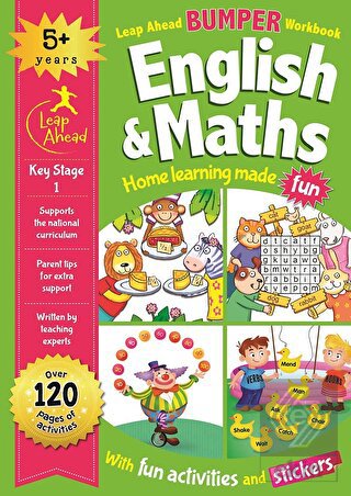 Leap Ahead Bumper Workbook: 5+ Years English and M