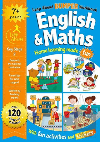 Leap Ahead Bumper Workbook: 7+ Years English and M