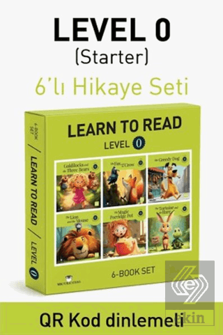 Learn to Read Level 0 İngilizce Hikaye Seti (6 Kitap)