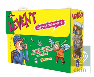 Levent Türkiye\'yi Geziyorum - 3 (5 Kitap Set)