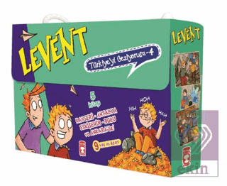 Levent Türkiye\'yi Geziyorum - 4 (5 Kitap Takım)