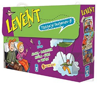 Levent Türkiye\'yi Geziyorum - 5 (5 Kitap Takım)