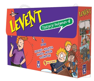 Levent Türkiye'yi Geziyorum 6 Set (5 Kitap Takım)