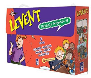 Levent Türkiye'yi Geziyorum 6 Set (5 Kitap Takım)