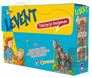 Levent: Türkiye\'yi Geziyorum Seti (5 Kitap Takım K