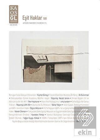 LGBT Kültür-Yaşam Sayı: 180 Eylül-Ekim 2021 - Eşit
