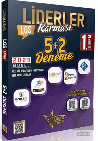 LGS 1.Dönem 5+2 Deneme Seti - 2025 Model