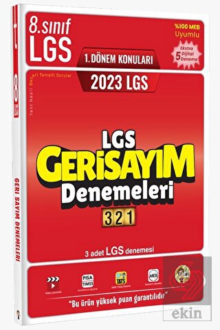 LGS 1. Dönem Geri Sayım Denemeleri 3