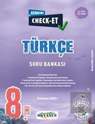 LGS 8. Sınıf Kendini Check - Et Türkçe Soru Bankas