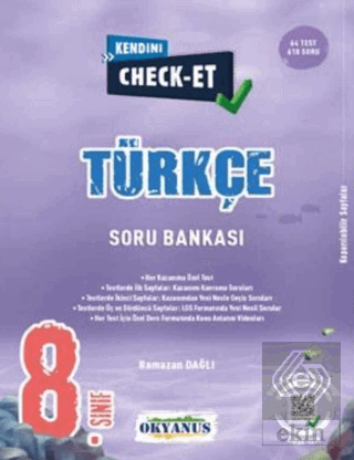 LGS 8. Sınıf Kendini Check - Et Türkçe Soru Bankas