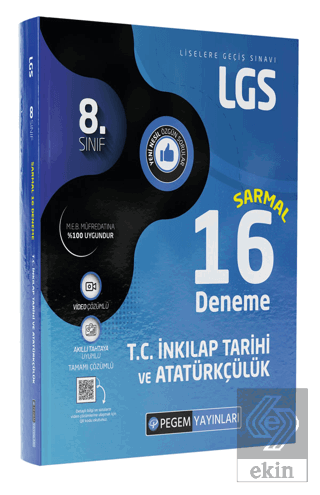 LGS 8.Sınıf T.C. İnkilap Tarihi ve Atatürkçülük Sa
