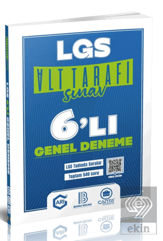 LGS Alt Tarafı Sınav 6 lı Genel Deneme