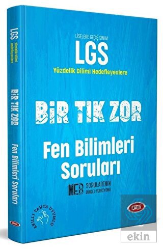 LGS Bir Tık Zor Fen Bilimleri Soruları