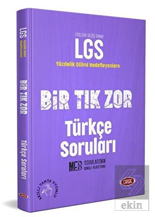LGS Bir Tık Zor Türkçe Soruları
