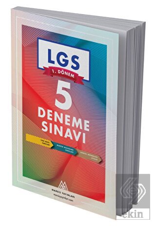 LGS Birinci Dönem 5 Deneme Sınavı Marsis Yayınları
