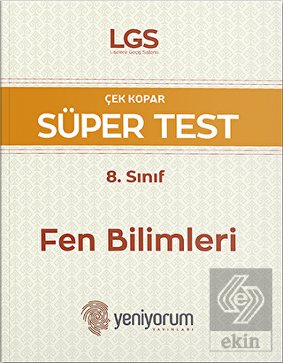 LGS Çek Kopar Süper Test 8. Sınıf Fen Bilimleri