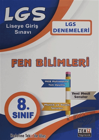 LGS Fen Bilimleri Denemesi 8. Sınıf