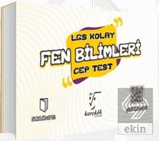 LGS Fen Bilimleri Kolay Cep Test
