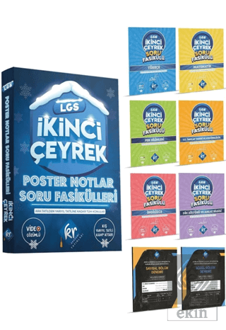 LGS İkinci Çeyrek Poster Notlar Soru Fasikülleri 2