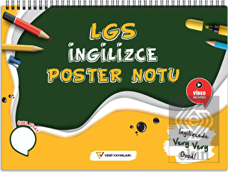 LGS İngilizce Poster Notu Veri Yayınevi