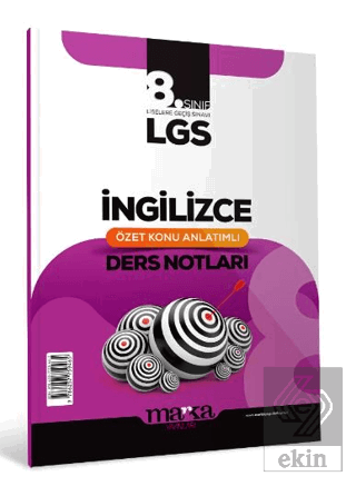 LGS İngilize Özet Konu Anlatımlı Ders Notları