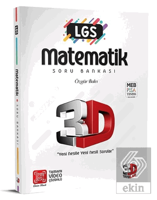 LGS Matematik Soru Bankası Tamamı Video Çözümlü