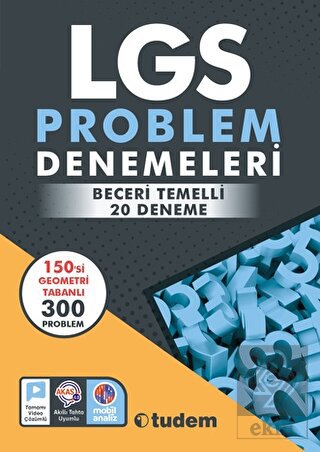 LGS Problem Denemeleri Tudem Yayınları