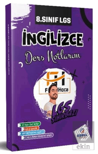 LGS Sihirbazı 8.Sınıf İngilizce Ders Notlarım Kollektif Kurul Yayıncıl