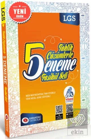 LGS Taktik Çözümlerle 5 Deneme Fasikül Seti