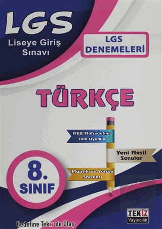 LGS Türkçe Denemesi 8. Sınıf