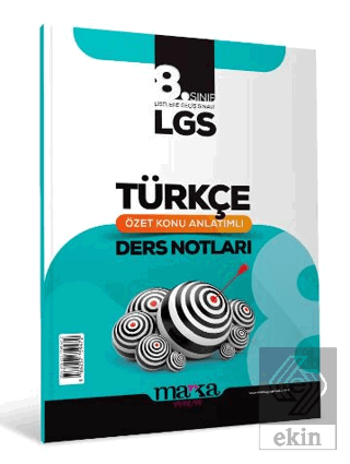 LGS Türkçe Özet Konu Anlatımlı Ders Notları