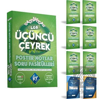 LGS Üçüncü Çeyrek Poster Notlar Soru Fasikülleri (