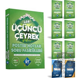 LGS Üçüncü Çeyrek Poster Notlar Soru Fasikülleri (