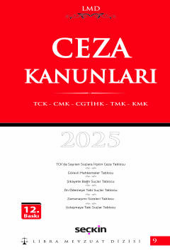 Libra Mevzuat DizisiCeza Kanunları (TCK – CMK – CGTİHK – TMK – KMK) / LMD–9